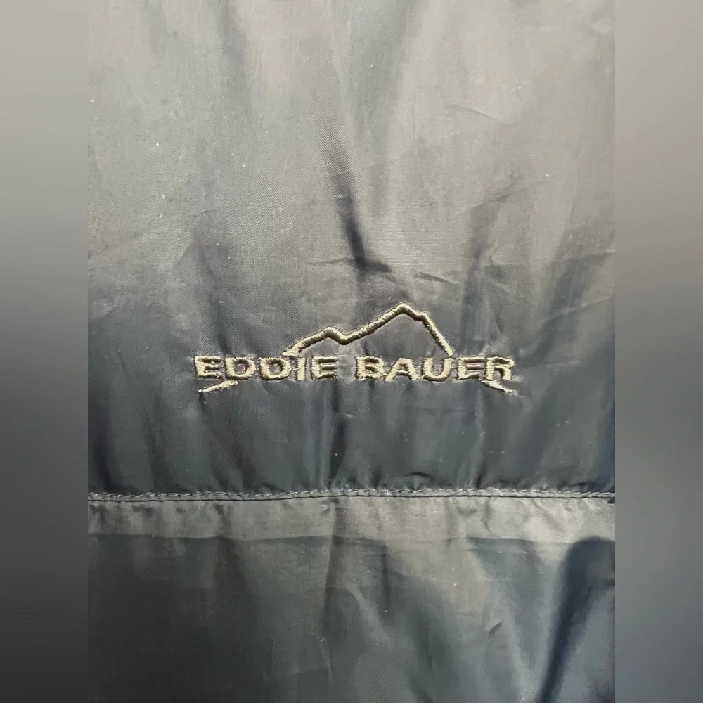 Eddie Bauer-‎ Mens Premium Goose Down Puffer Vest- Navy, Size: XXL